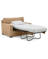 Furniture Radley 54" Fabric Chair Bed, Created For Macy's In Heavenly Caramel Tan