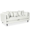 Furniture Bostal 83" Fabric Sofa, Created For Macy's In Dover Natural White
