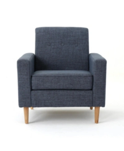 Noble House Sawyer Club Chair In Blue