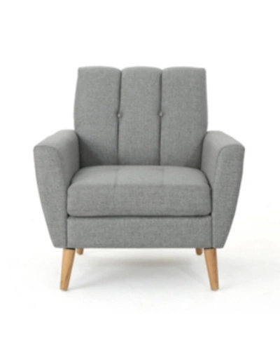 Noble House Treston Club Chair In Grey