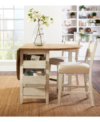 Furniture Trisha Yearwood Coming Home Drop Leaf Dining , 3-pc. Set