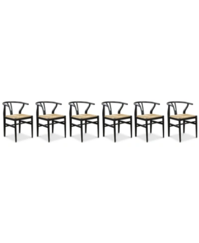 Furniture Stella Side Chair, 6-pc. Set (6 Side Chairs)