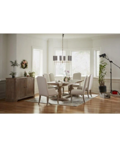 Furniture Rachael Ray Monteverdi Ii 7-pc. Dining Set (table, 4 Upholstered Side Chairs & 2 Upholstered Arm Cha In No Color