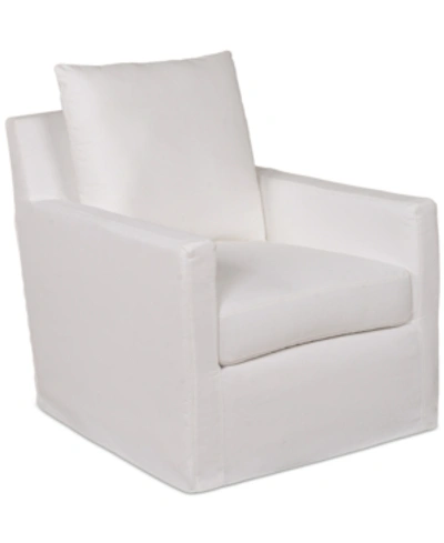 Furniture Brenalee Fabric Swivel Glider In Peyton Pearl