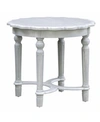 Furniture Pembroke Accent Table In Grey