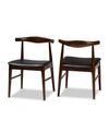 Furniture Eira Dining Chair Set In Black