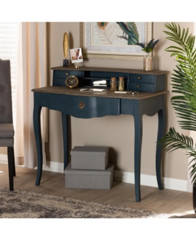 Furniture Celestine Desk In Blue