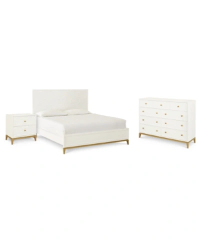 Furniture Rachael Ray Chelsea 3-pc. Bedroom Set (california King Bed, Dresser, Nightstand)