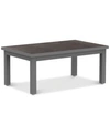 FURNITURE CARLEESE OUTDOOR COFFEE TABLE WITH CAL SIL TOP