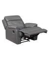 Furniture Lance Recliner In Dark Gray