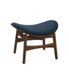 Furniture Orson Ottoman In Blue