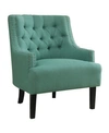 Furniture Orbit Accent Chair In Teal