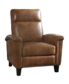 Furniture Selles Pull Back Recliner In Brown