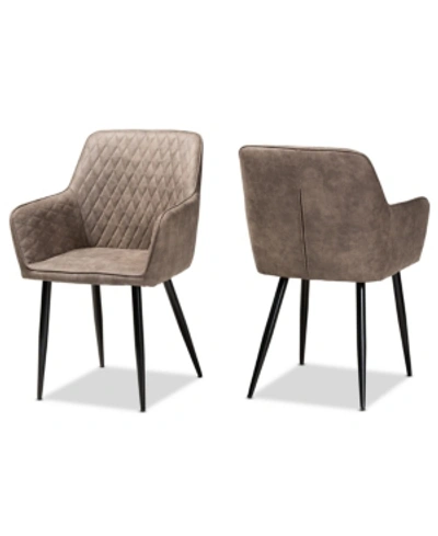 FURNITURE BELEN DINING CHAIRS, SET OF 2