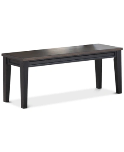 Furniture Raven Noir Bench In Ebny Drift