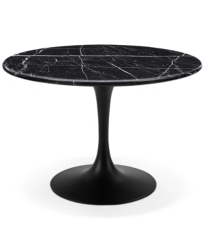 Steve Silver Colfax Black Marble Table