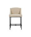 Furniture Emmett Counter Stool In Beige