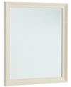 Furniture Closeout! Sanibel Mirror, Created For Macy's In Off White
