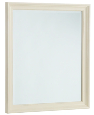 Furniture Closeout! Sanibel Mirror, Created For Macy's In Off White