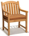 Furniture Set Of 2 Bristol Teak Outdoor Dining Chairs