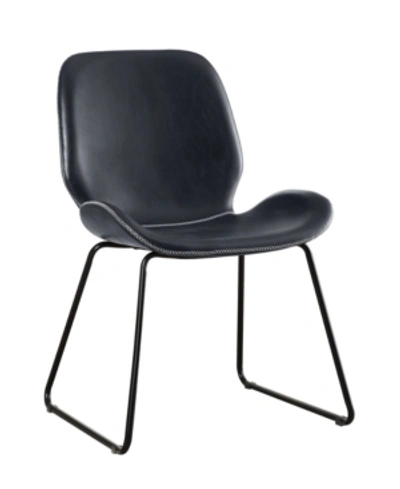 Furniture Of America Shara Contemporary Accent Chair In Black