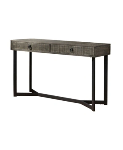 Furniture Of America Yurman 2 Drawer Sofa Table In Dark Brown