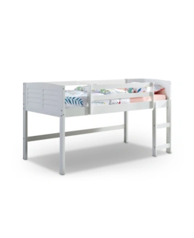 Furniture Of America Starr Twin Loft Bed In White