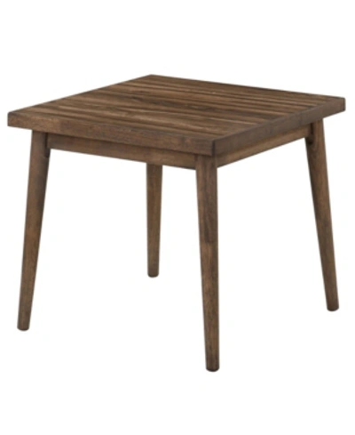 Furniture Of America Belnic Square End Table In Brown