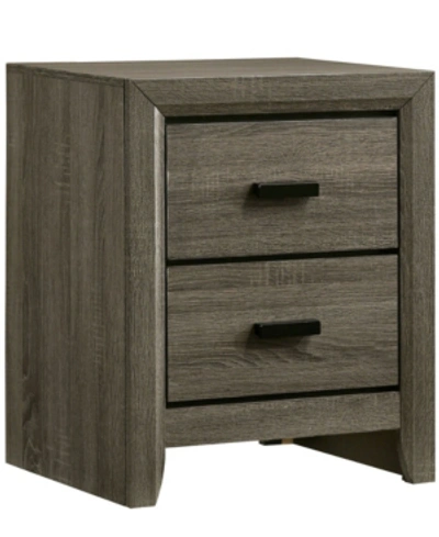 Furniture Of America Morningside 2-drawer Nightstand In Gray