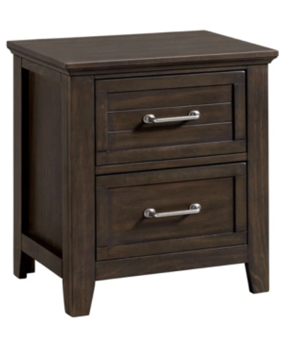 Furniture Of America Boardman 2-drawer Nightstand In Brown