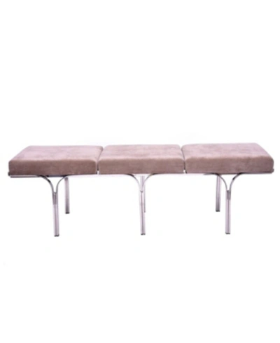 Horizon Interseas, Inc Horizon Interseas York Bench In Beige