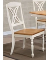 ICONIC FURNITURE COMPANY BUTTERFLY BACK DINING CHAIRS, SET OF 2
