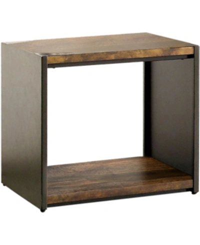 Furniture Of America Jasmina Matte Black End Table