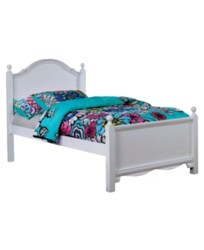 Furniture Of America Poppy Transitional Full Bed In White