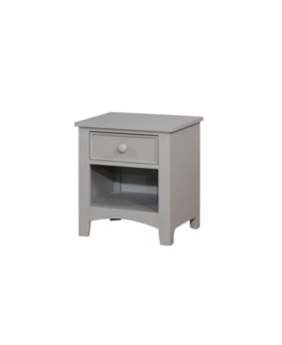 Furniture Of America Randy Transitional Nightstand In Grey