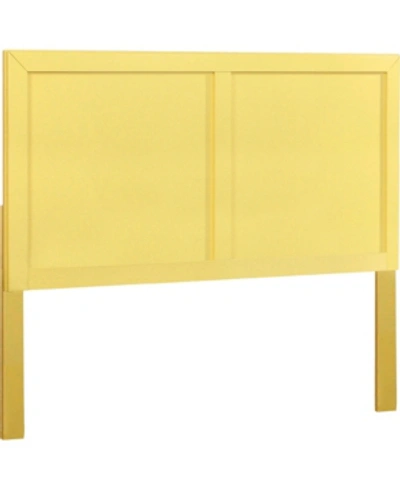 Furniture Of America Geller Full/queen Kids Panel Headboard In Lemon