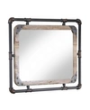 Furniture Of America Gee Antique Wall Mirror In Black