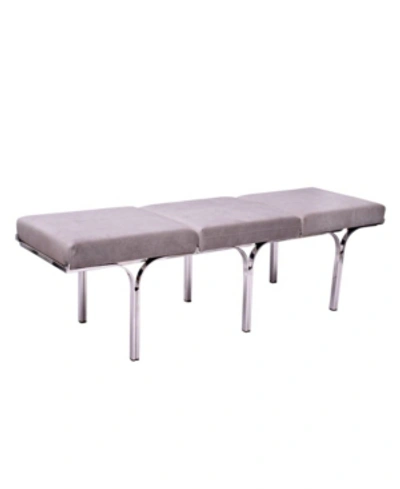 Horizon Interseas, Inc Horizon Interseas York Bench In Gray