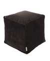 MAJESTIC HOME GOODS VILLA OTTOMAN POUF CUBE 17" X 17"