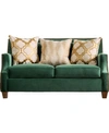 FURNITURE OF AMERICA EYREANNE UPHOLSTERED LOVE SEAT