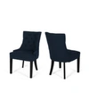 NOBLE HOUSE CHENEY DINING CHAIRS, SET OF 2