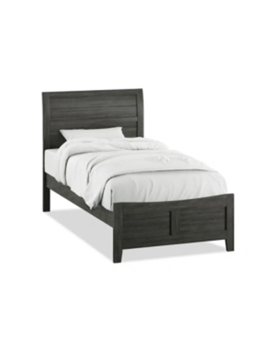 Furniture Of America Sparta Sleigh Full Bed With Headboard In Gray