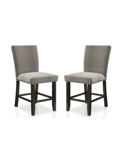 Furniture Of America Southwind Counter Chairs (set Of 2) In Gray