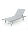 NOBLE HOUSE SALTON OUTDOOR CHAISE LOUNGERS WITH FRAME, SET OF 2