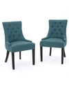 NOBLE HOUSE HAYDEN DINING CHAIRS, SET OF 2