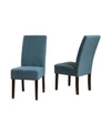Noble House Pertica Dining Chairs, Set Of 2 In Blue