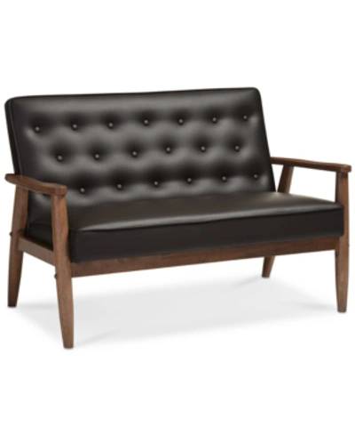 Furniture Sorrento Loveseat In Brown