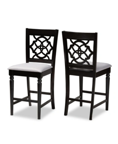 Furniture Arden Counter Stool (set Of 2) In Grey