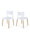 NOBLE HOUSE MARGARETTA DINING CHAIRS, SET OF 2