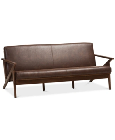 Furniture Wynola 72" Sofa In Dark Brown